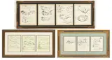 Henry Moore, Sketchbook 1928: the West Wind Relief: Nine Works, 1980-83, Collotypes on Paper