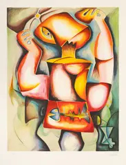 Untitled by Alexandra Nechita, Lithograph on Paper, sold Apr 2026