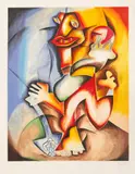 Alexandra Nechita, Untitled, 2007, Lithograph on Paper