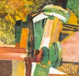 John Lawrence Beardman, Untitled Abstract Composition, 1976, Oil on Canvas