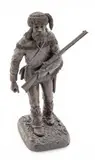 Paul Krapf, Mountain Man, 1977, Original Bronze Sculpture of a Hunter/Trapper