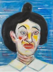 Untitled 20 by David Fludd, 2000, Acrylic on Paper, sold Apr 2026