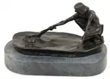 Snake Priest by Charles Marion Russell, Bronze Sculpture, sold Apr 2026