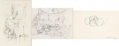 Alberto Giacometti, Still Life; Inside the Studio; the Studio, Offset Reproduction Prints