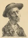 Maxim B. Gottlieb, Judaica, Lithograph.