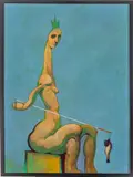 Kip Kowalski, Let Us Filet, 2014, Oil on Canvas