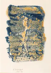 La Vie Dangereuse by Jean Dubuffet, 1953, Lithograph in Colors on Wove Paper, sold Mar 2026