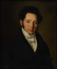 Portrait of a Gentleman by Jean Joseph Vaudechamp, 1828, Oil on Canvas, sold Mar 2026