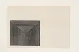 Frank Stella, Getty Tomb, from Black Series I, 1967, Lithograph on Barcham Green Paper