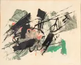 Afro Basaldella, Isola Del Giglio, 1959, Lithograph in Colors on Japanese Paper