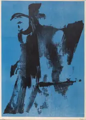 Cleve Gray, Untitled, Lithograph in Colors on Wove Paper
