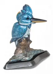 Jason Napier, Li'l King, 2012, Bronze Sculpture