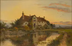 Daniel Sherrin, the Manor House, 1900-1915, Oil on Canvas