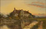 Daniel Sherrin, the Manor House, 1900-1915, Oil on Canvas