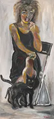 Warren Vincent Wells, Tina Turner, 2004, Oil on Canvas