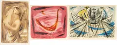 Emil Weddige, Lithographs in Color, on Paper