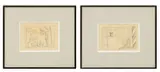 Edgar Yaeger, Untitled, circa 1950, Graphite on Paper Abstract