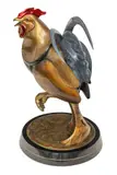 Jason Napier, ImPeckable, 2003, Bronze Sculpture
