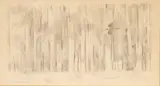 Frederick Simper, Bois Blanc Island, Pencil Drawing on Paper