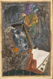 Thomaz Lanelli, Abstract, Mixed Media on Paper