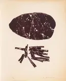 Garo Antreasian, Fragments VI, 1961, Lithograph on Rives BFK Paper