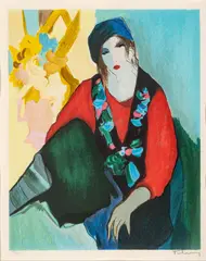 Untitled by Itzchak Tarkay, Serigraph on Paper, sold Feb 2026