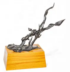 Jay Holland, Patinated Iron, Sculpture