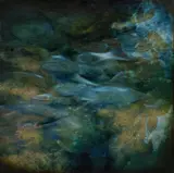 Britten, Solo, an Individual Reflection of Unity, 2016, Mixed Media on Linen Canvas