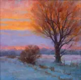 Eric K. Wallis, Cold Days End, 2012, Oil on Canvas
