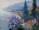Вячеслав Короленков Vyacheslav "Slava" Korolenkov, Lilac Evening, 2013, Oil on Board