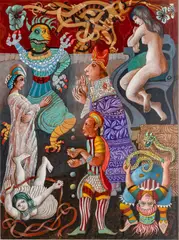 Julio de Diego, Untitled, Watercolor and Gouache
