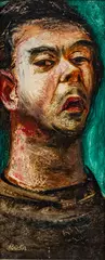 Louis Bosa, Bosa As a Priest, Oil Panel
