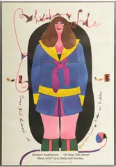 Richard Lindner, Einhorn Auditorium, circa 1967, Offset Lithograph Poster