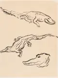 Alexander Calder, Three Crocs