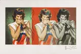 Ronnie Wood, Digital Inkjet, Print with Hand Embellishments