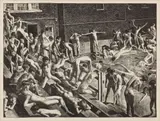 Robert Riggs, Pool, 1933, Lithograph in Black and White on Wove Paper
