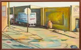 Bradley Fox, Blue Box/Red Box, Red Box/Blue Box, 2002, Oil on Canvas