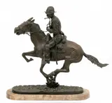 Frederic Remington, Trooper of the Plains, Bronze Sculpture, Ca.
