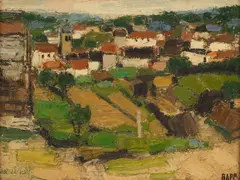 Ginette Rapp, Espagne (Spain), Oil on Canvas