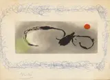 Joan Miró, Plate 8 from Heraclitus of Ephesus, 1965, Etching with Aquatint on Wove Paper