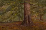 Glenn Vernon Strauss, Indiania Landscape, 1897, Oil on Canvas