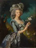 Élisabeth Louise Vigée Le Brun, Marie Antoinette with a Rose, circa 1900, Pastel on Canvas