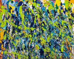 Walasse Ting, Only a Few Yellow Roses, 1969, Oil and Acrylic on Canvas