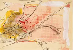 Helen Frankenthaler, Weeping Crabapple, 2009, Woodcut in Colors on Japanese Torinoko Paper