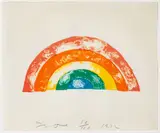 Jim Dine, Rainbow, Lithograph in Colors on Wove Paper