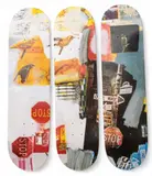 Robert Rauschenberg, Overdrive, 2017, Digital Print on Canadian Maple Wood
