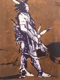Fritz Scholder, Sioux Chief, 1978, Lithograph
