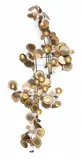 Curtis Jeré, Raindrops, 1970, Wall Sculpture