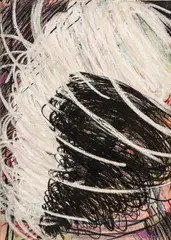 Gilda Snowden, Untitled (Tornado Series), 1989-2000, Mixed Media on BFK Rives Paper