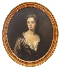Sir Godfrey Kneller, Grace Wilbraham, 3rd Countess of Dysart, Oil on Canvas 18th/